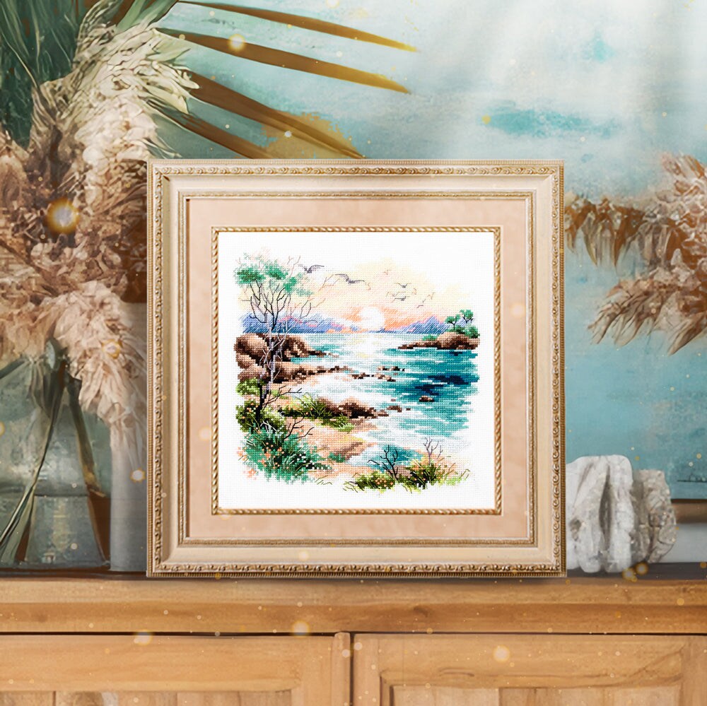 Sea Sunset 70-16 Counted Cross-Stitch Kit