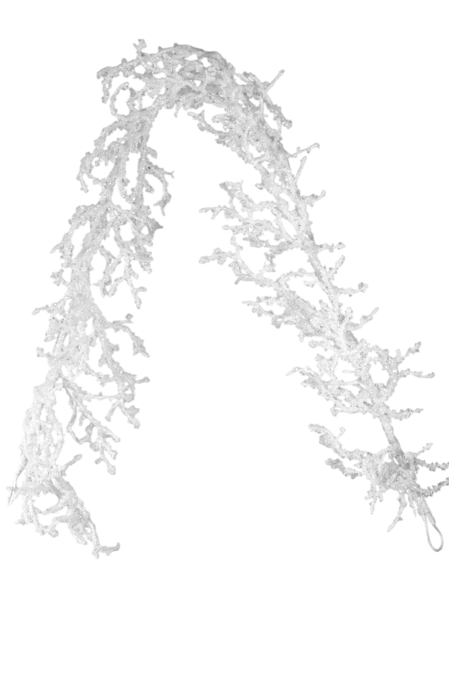 5&#x27; Iced Twig Garland &#x2013; Artificial Frosted Holiday D&#xE9;cor, Christmas Garland for Home, Wreaths &#x26; Centerpieces, Set of 4