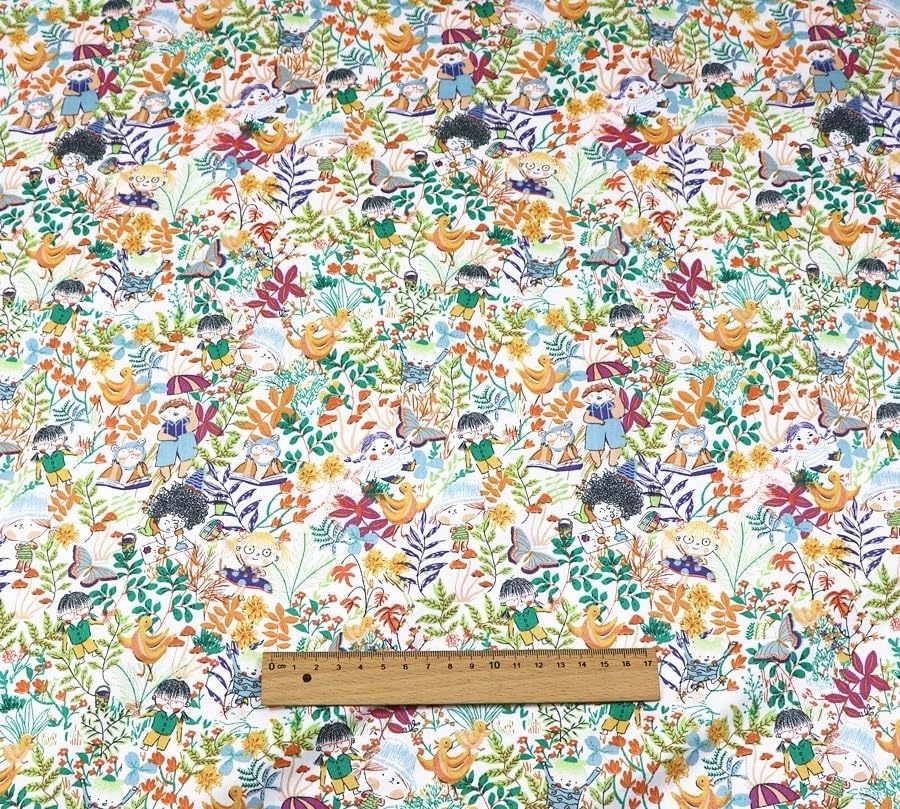 56-Piece Precut Fabric Squares 5&#x201D;x5&#x201D;,Charm Packs 5 Inch(Colorful)