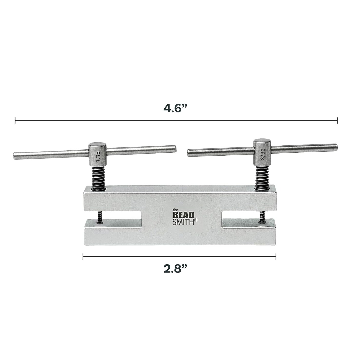 The Beadsmith Vintage Hole Punch Tool – Dual Tip 1/16" & 3/32", Precision Metal Punch for Jewelry Making, Leather, Crafts & DIY Projects