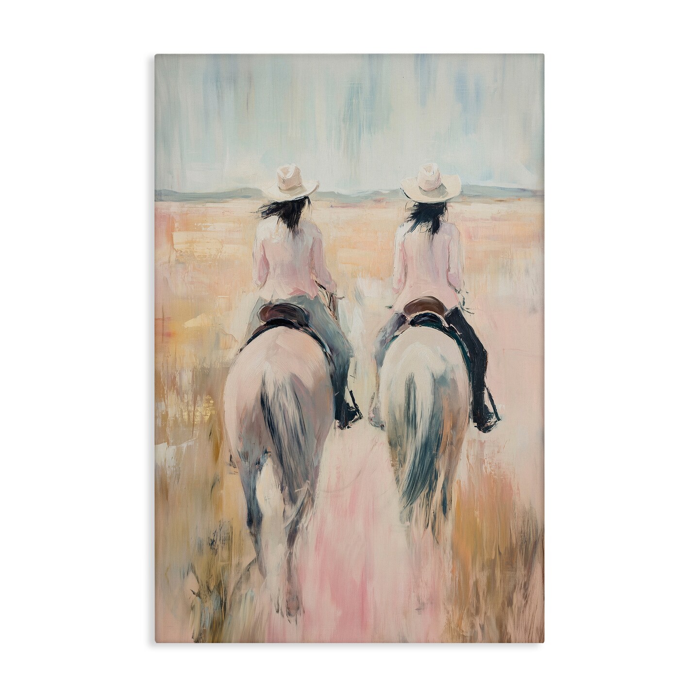 Stupell Industries Twin Cowgirl Riders Canvas, design by Heidi Kuntz
