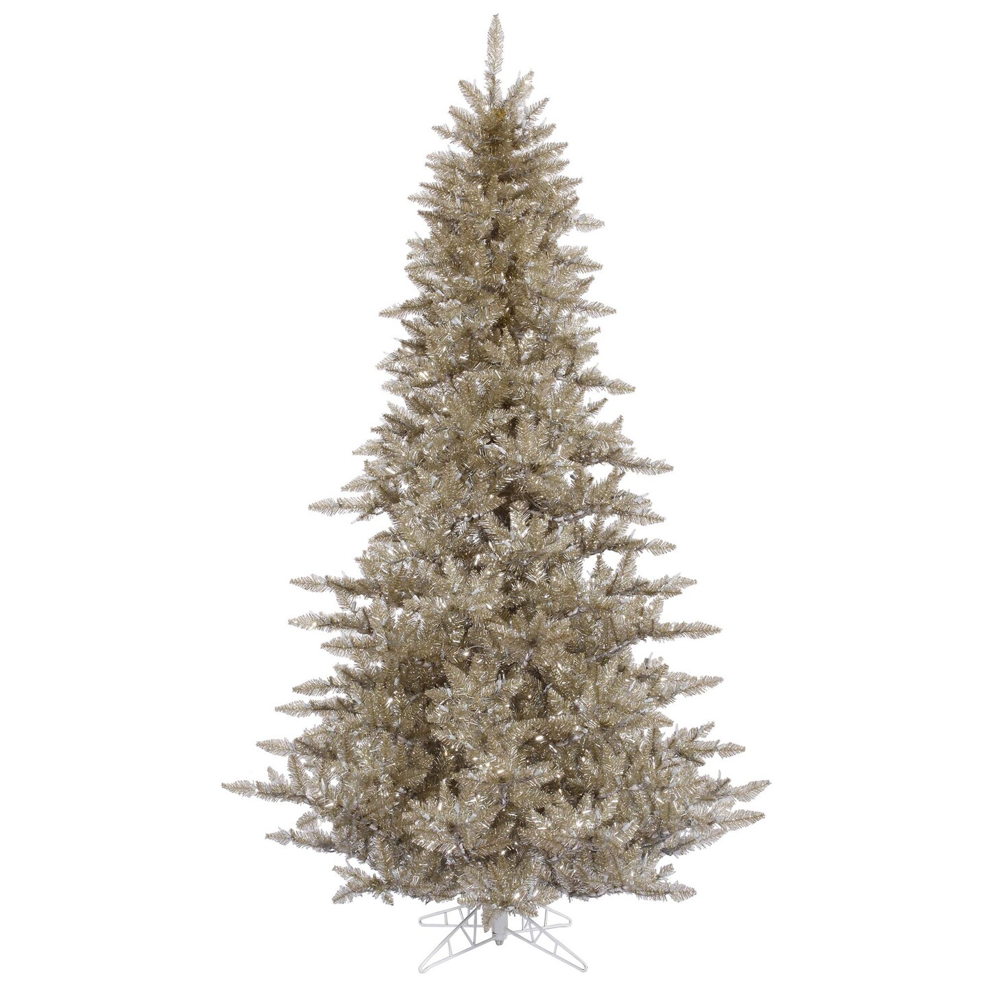 Vickerman 3&#x27;x25&#x22; Champagne Fir Tree 234T - K166330