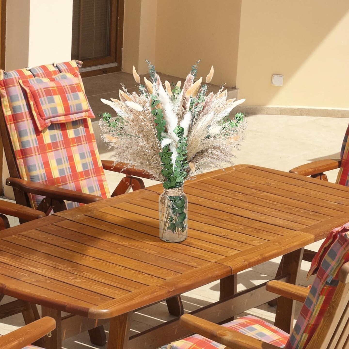 650 Pcs Dried Pampas Grass Decor Bulk 17(Vintage Colors)