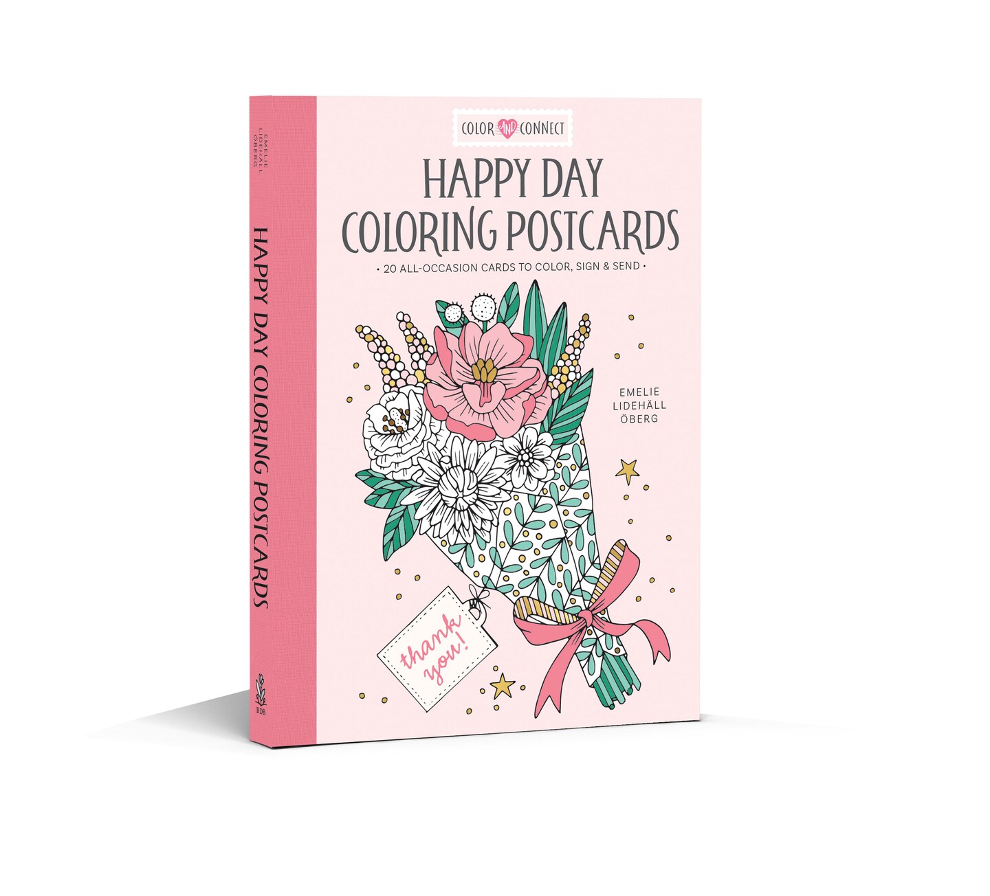 Happy Day Coloring Postcards: 20 All-Occasion Cards to Color, Sign, and Send