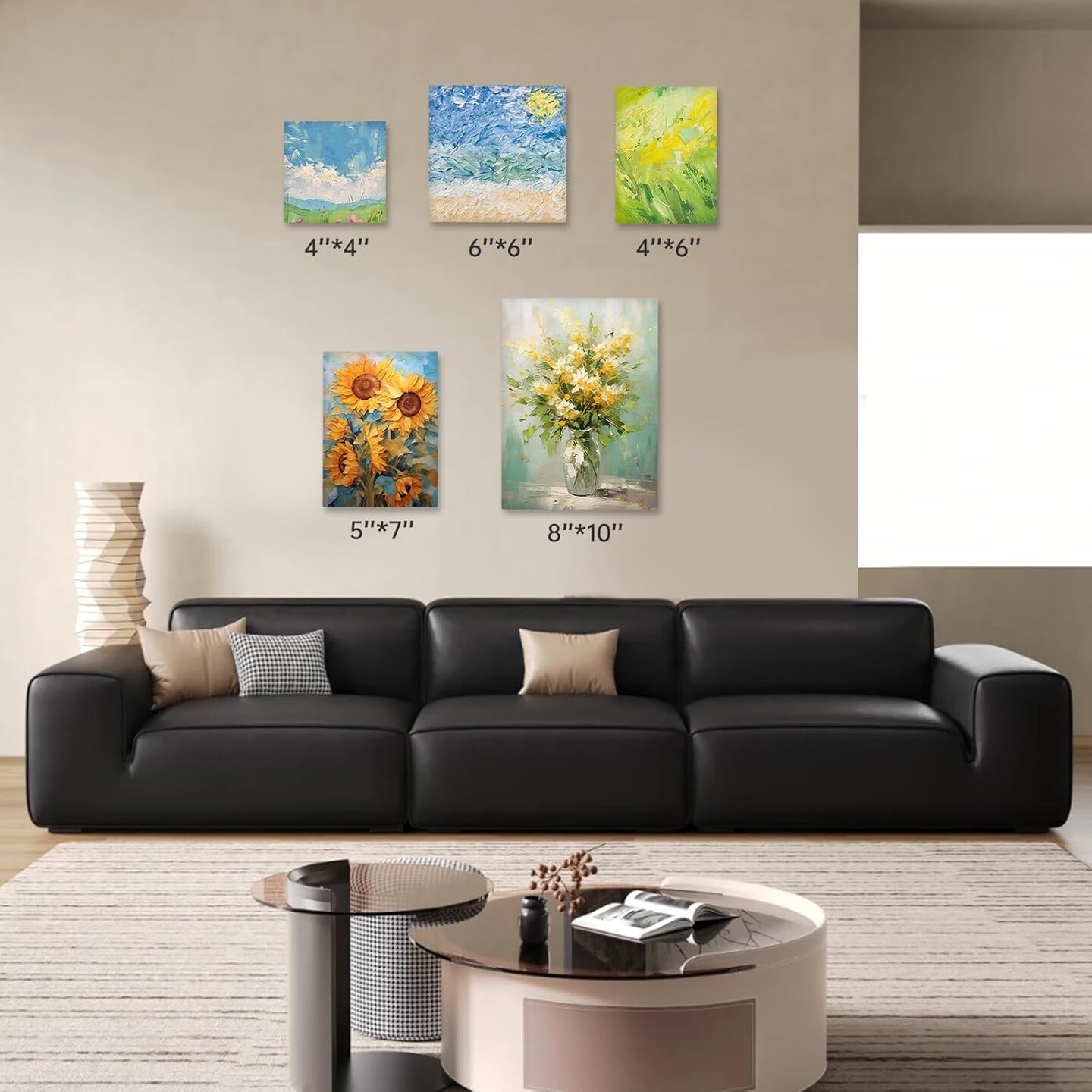 Canvas Boards for Painting (white)