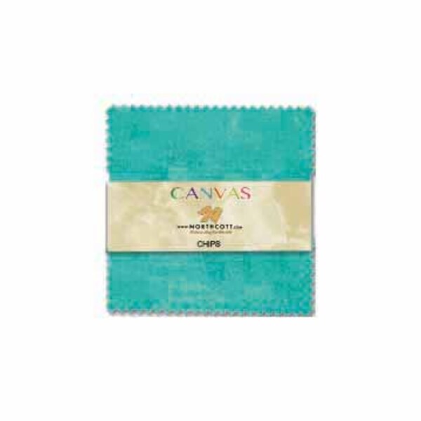 Canvas 5" Square Pack (Charm Pack) by Deborah Edwards for Northcott (CCANVAS42-10)