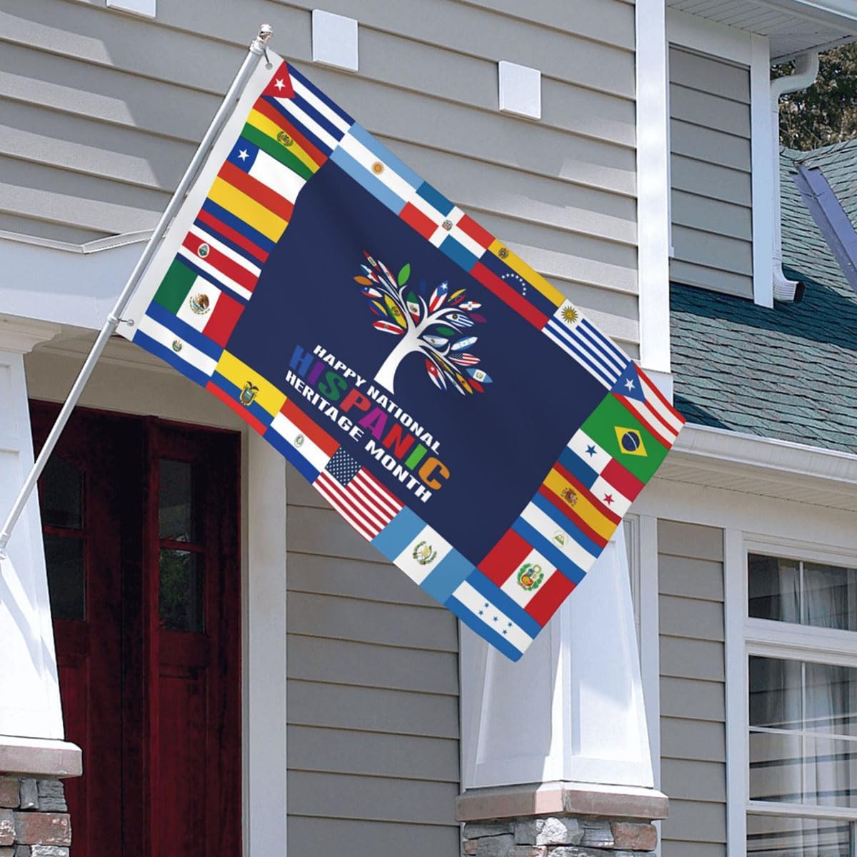 Hispanic Heritage Month Decorations Latin American Flag 3 x 5 ft