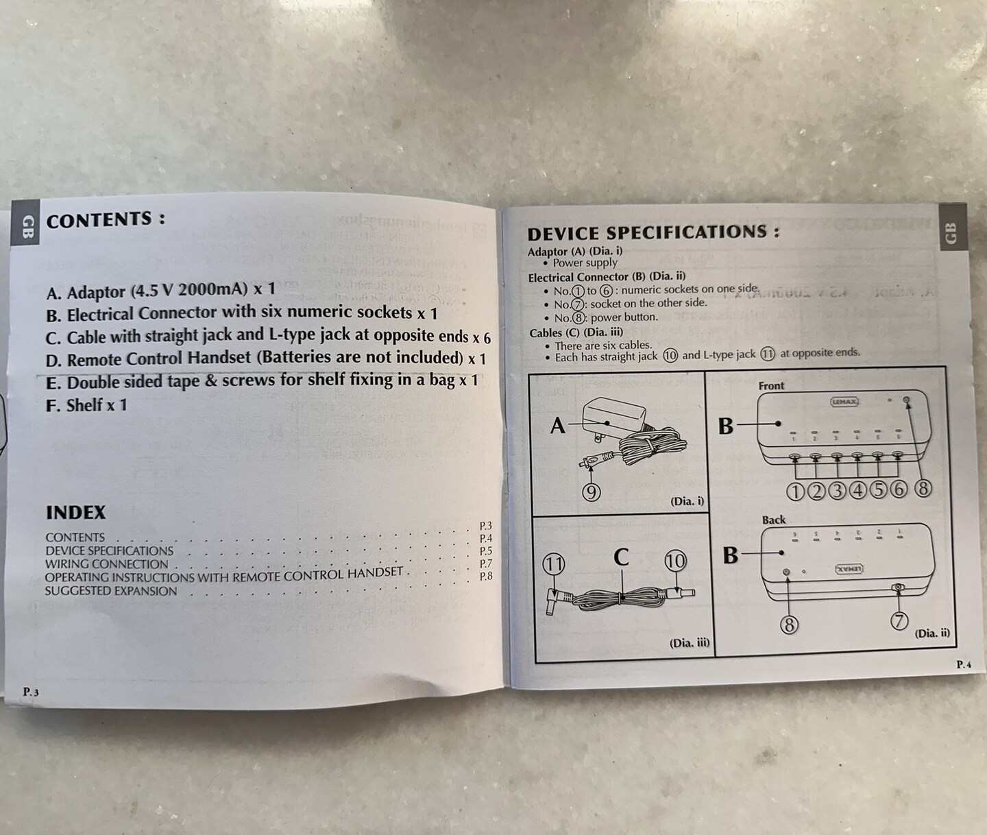 Lemax Remote Control Box