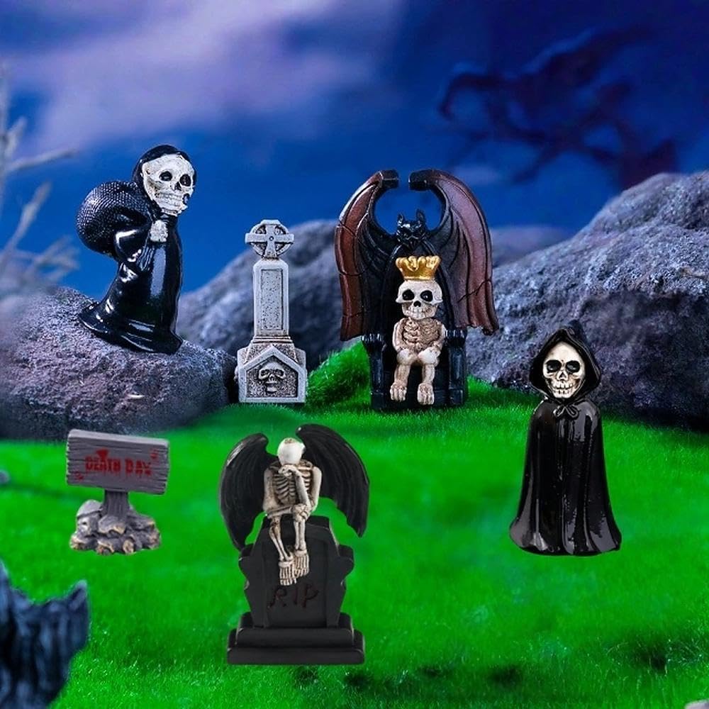 30 Pcs Halloween Miniature Figurines