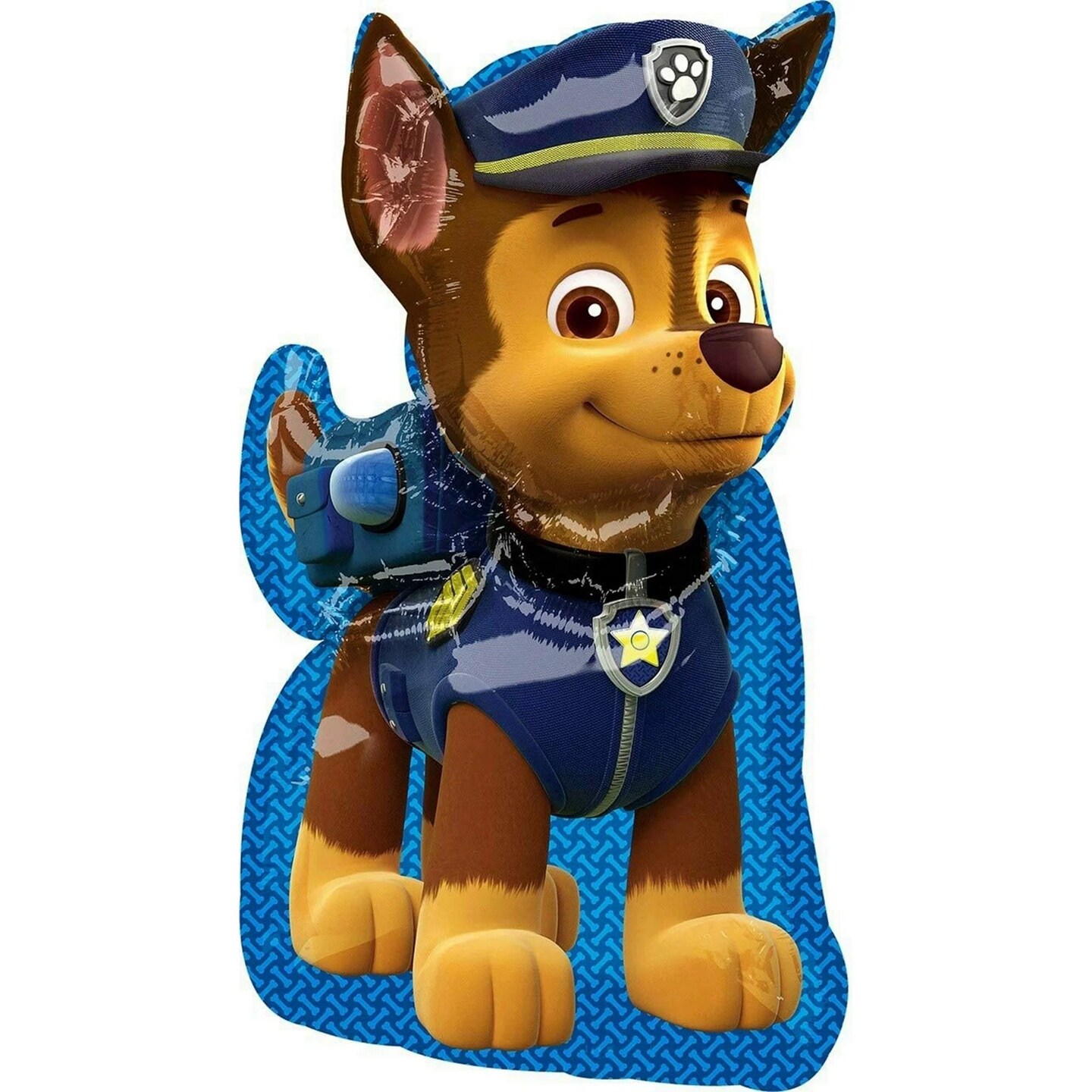 Paw Patrol Balloon Bouquet – 5 Piece Set with Chase SuperShape, Stars, and Character Balloons, Party Decoration