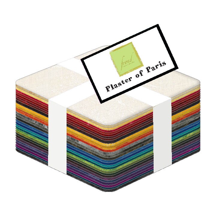 Plaster of Paris Fat Quarter Bundle by Stephanie Brandenburg for Northcott (FQPLAS30-10)