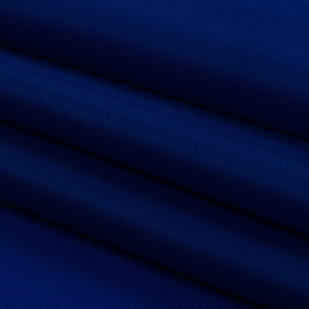 1 Yard Mazarine Blue Premium Silk Satin Face Organza Fabric for Evening Gowns and Dresses 54" Width