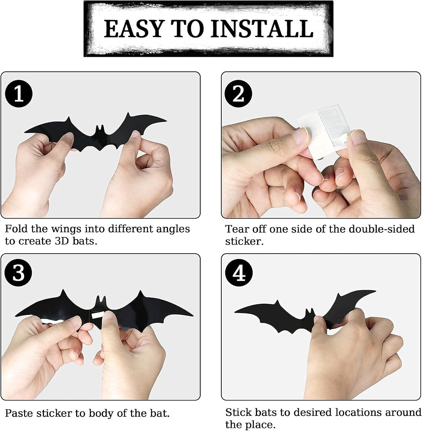 Halloween Bats Decorations