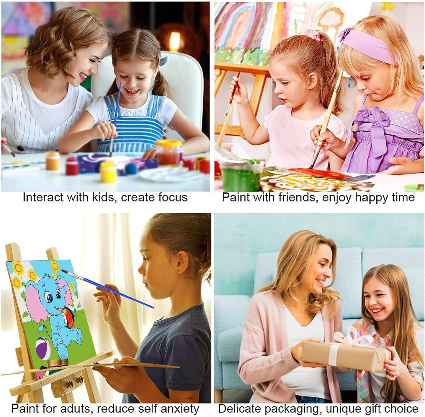 Halloween Paint by Numbers Kit for Adults BeginneR(Paint by Number-Horror-2)