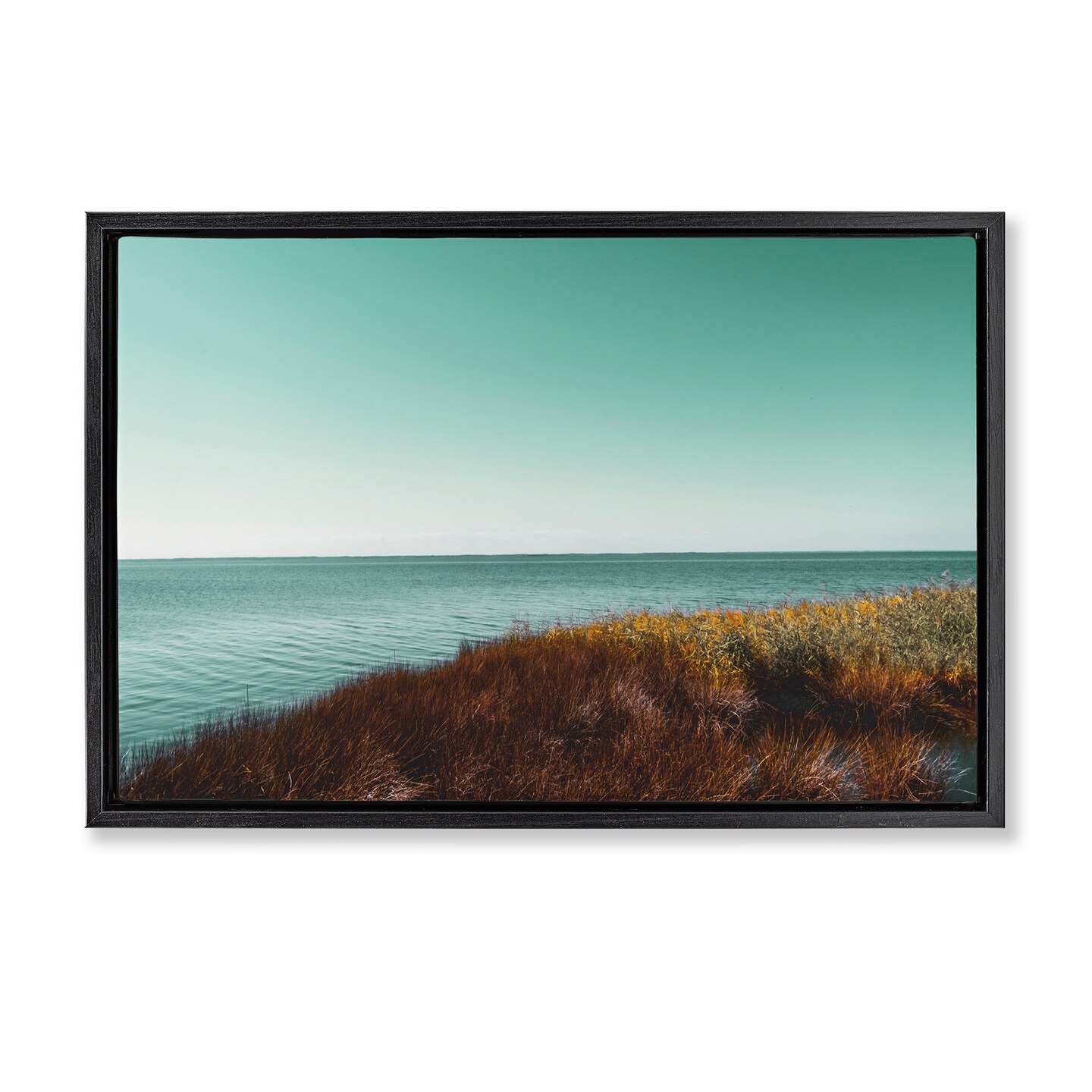 Stupell Industries Sunset Sea Breeze Floating Frame, design by J:L Design
