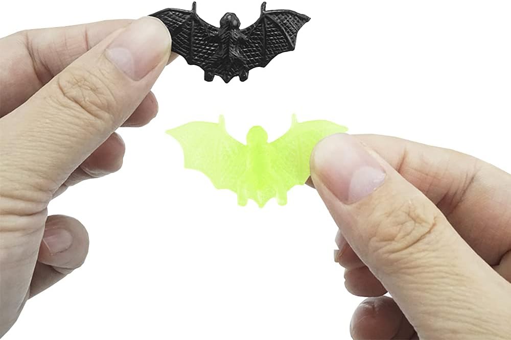 40 Counts Mini 3D Bats Halloween Decoration