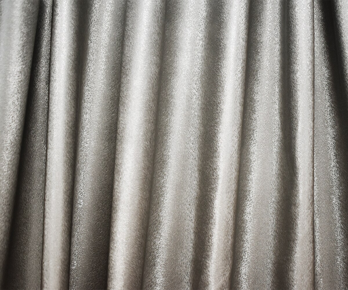 Silver Gray Majilite Faux Leather Upholstery Fabric By the Yard