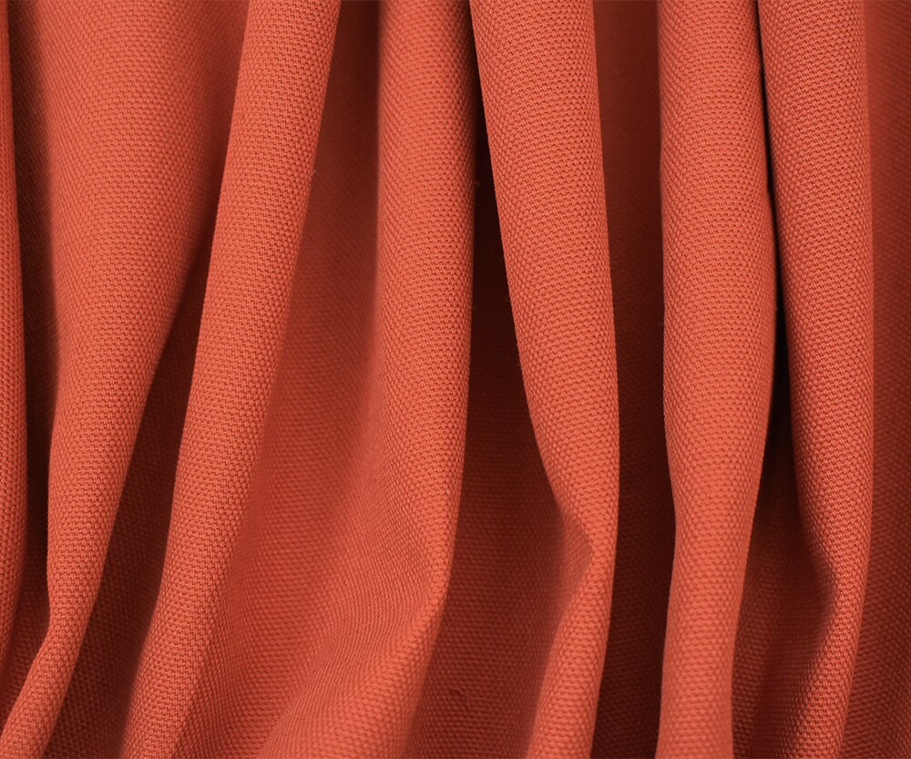 Orange 8 oz. Solid Cotton Canvas Woven Fabric By the Yard