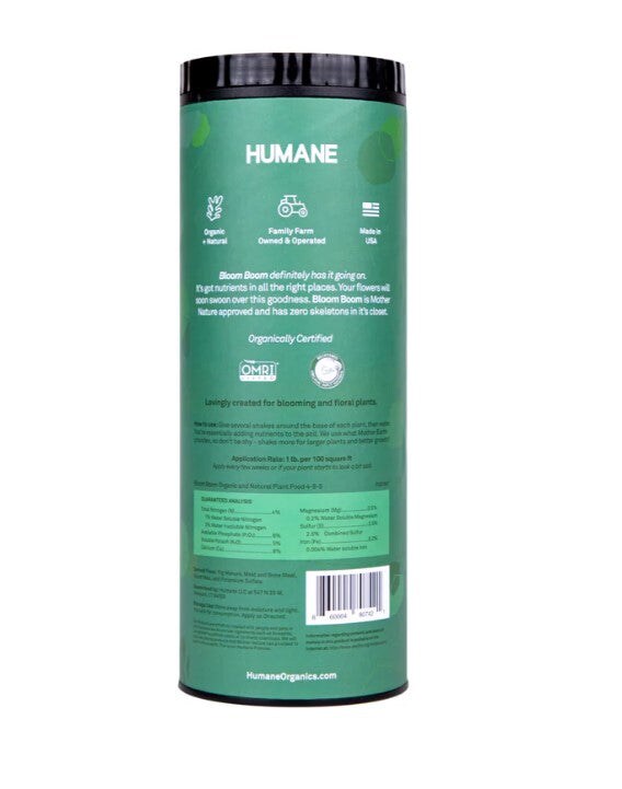 Bloom Boom Organic Fertilizer - Floral Plants