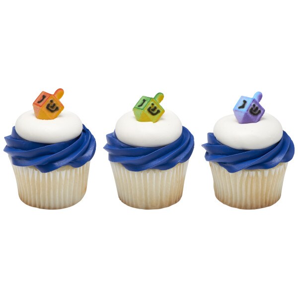 Dreidel Assortment Dec-Ons&#xAE; Decorations 12ct