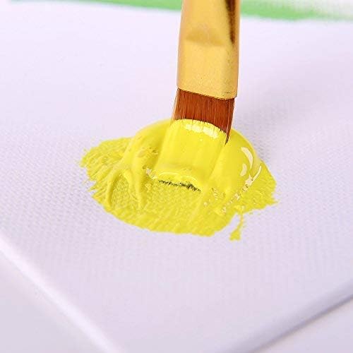 Canvas Panel Great for Students to Professional Artists(White - 24 Pack)