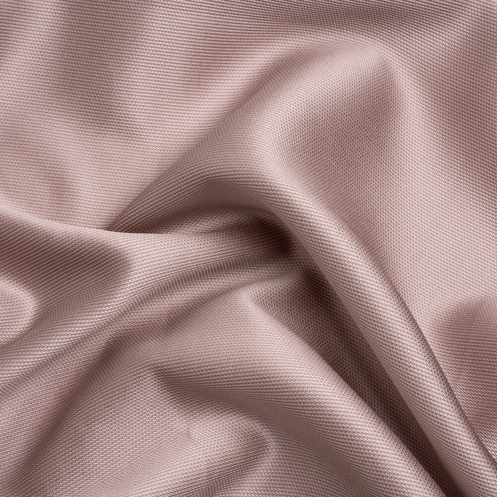 1 Yard Deauville Mauve Italian Mikado Pique Fantasy Costume Fabric, 62 Inches Wide