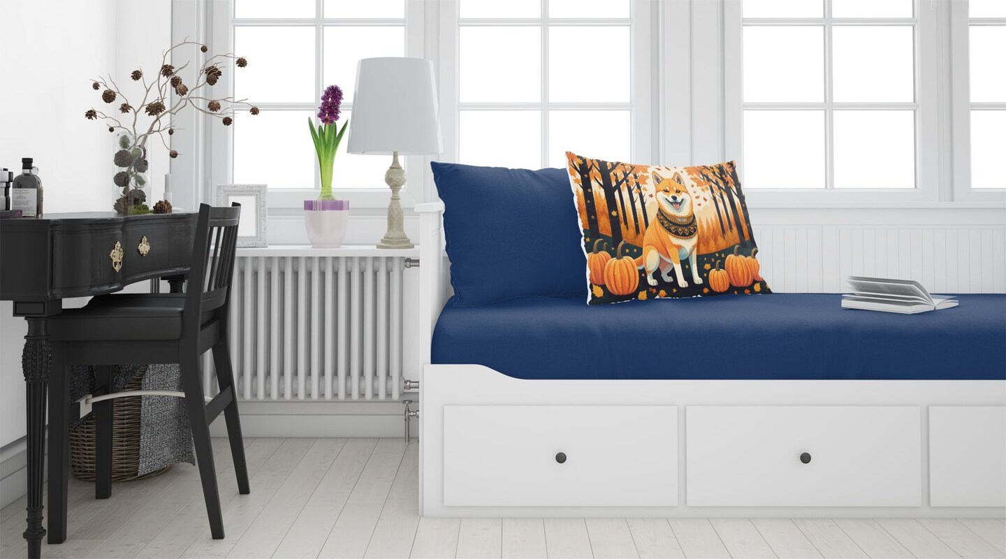 Shiba Inu Standard Pillowcase Lightweight Super Soft Decorative Artwork 30 x 20.5 Inches