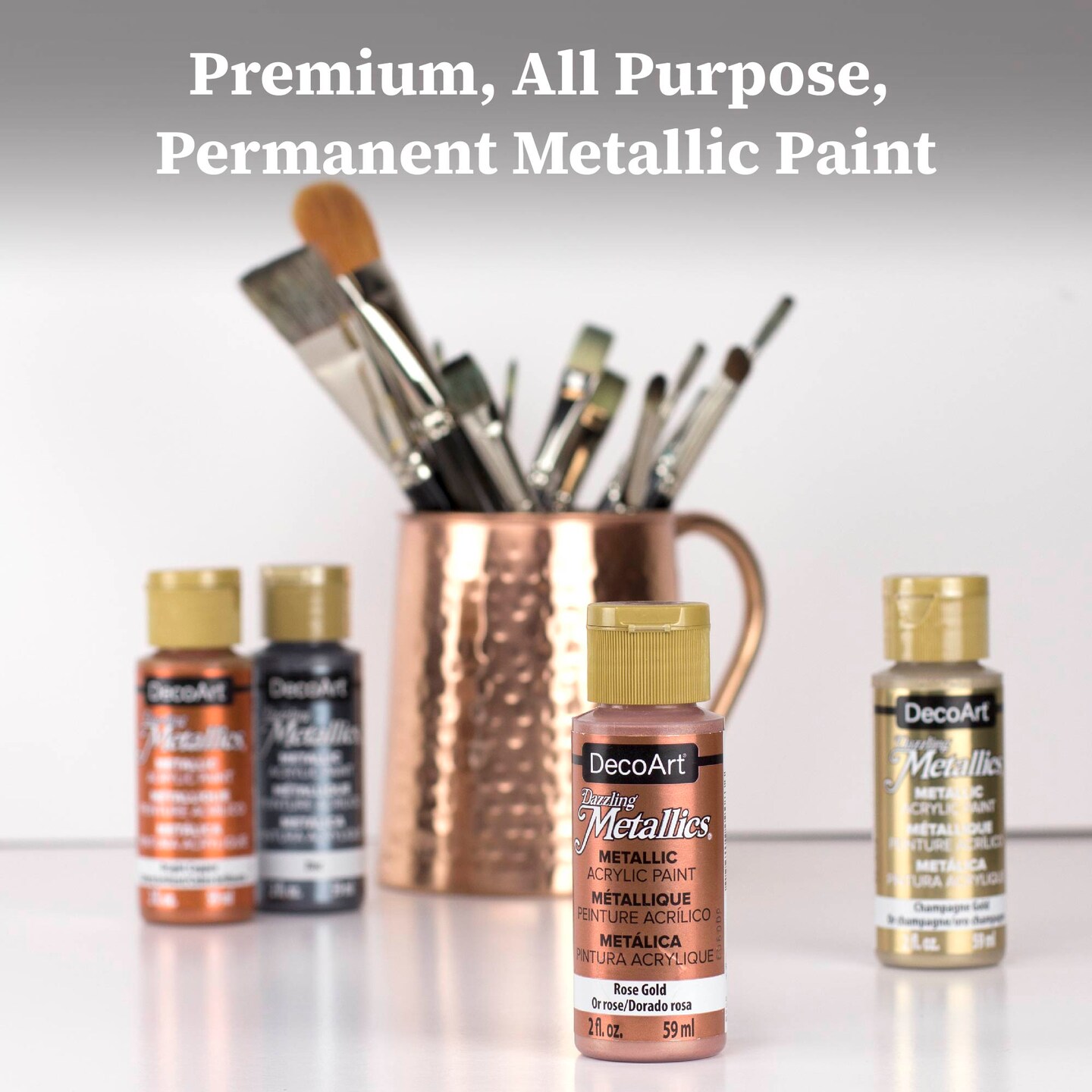 Dazzling Metallics Bold Metallic Paint Set