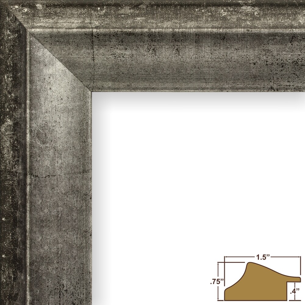 9x12 Verandah 203 1.5 Inch MDF Moulding, Wall Display Frame for Art, Posters, or Photos by wallsthatspeak