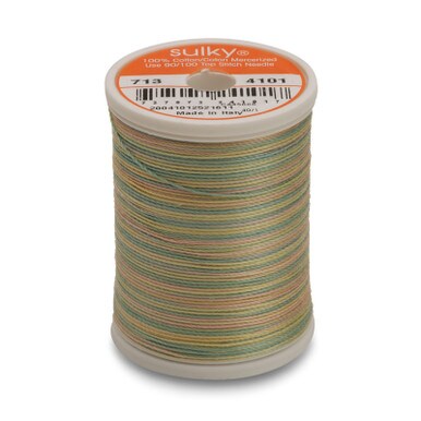 Sulky 12 Wt. Cotton Blendables Thread - Easter Eggs - 300 yd. Spool