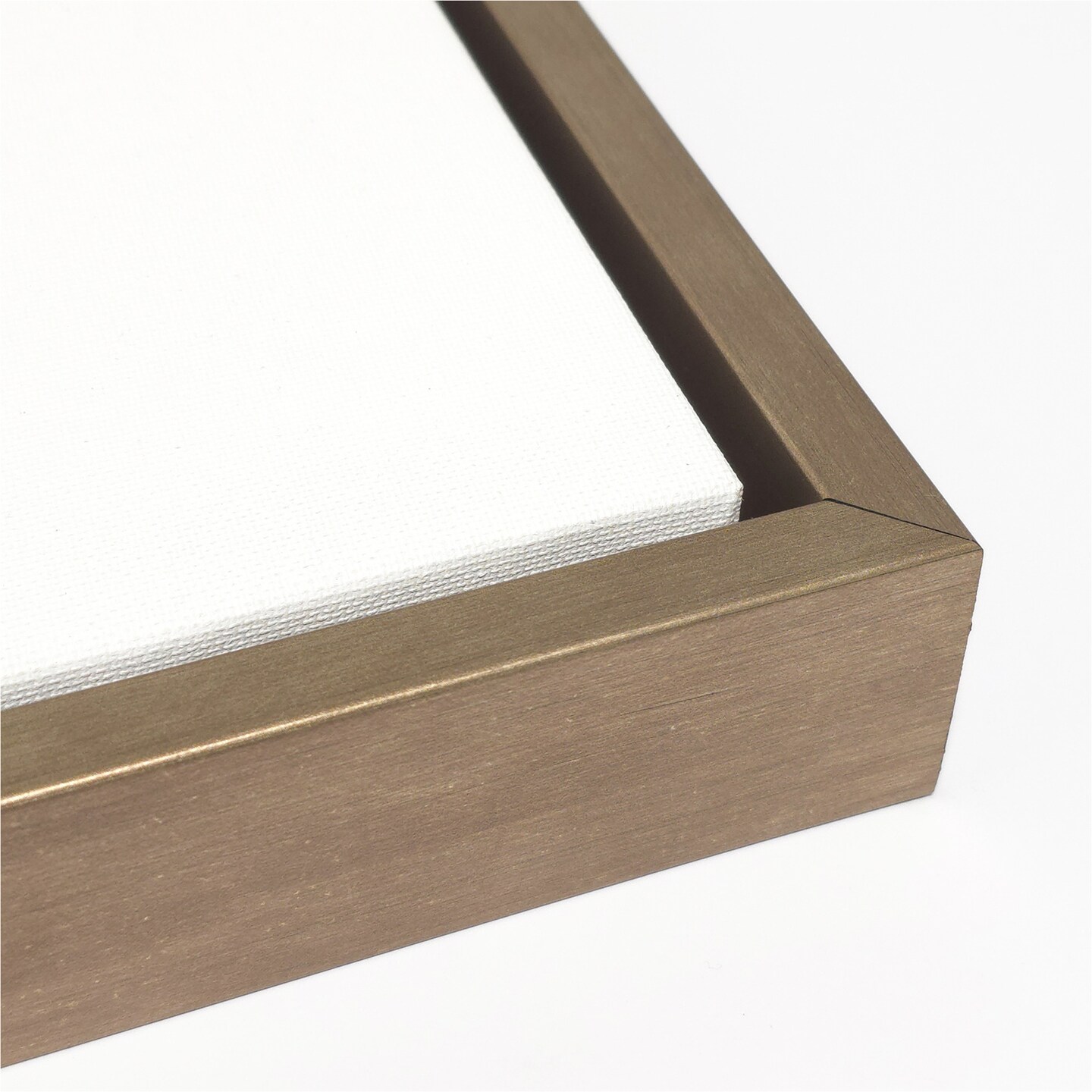 Reindeer Friends v2 by Danhui Nai 22-in. W x 22-in. H. Canvas Wall Art Print Framed