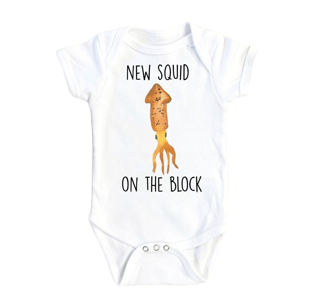 Squid Nautical Baby Boy Girl Clothes Infant Bodysuit Funny Cute Newborn  1D MakerPlace by Michaels