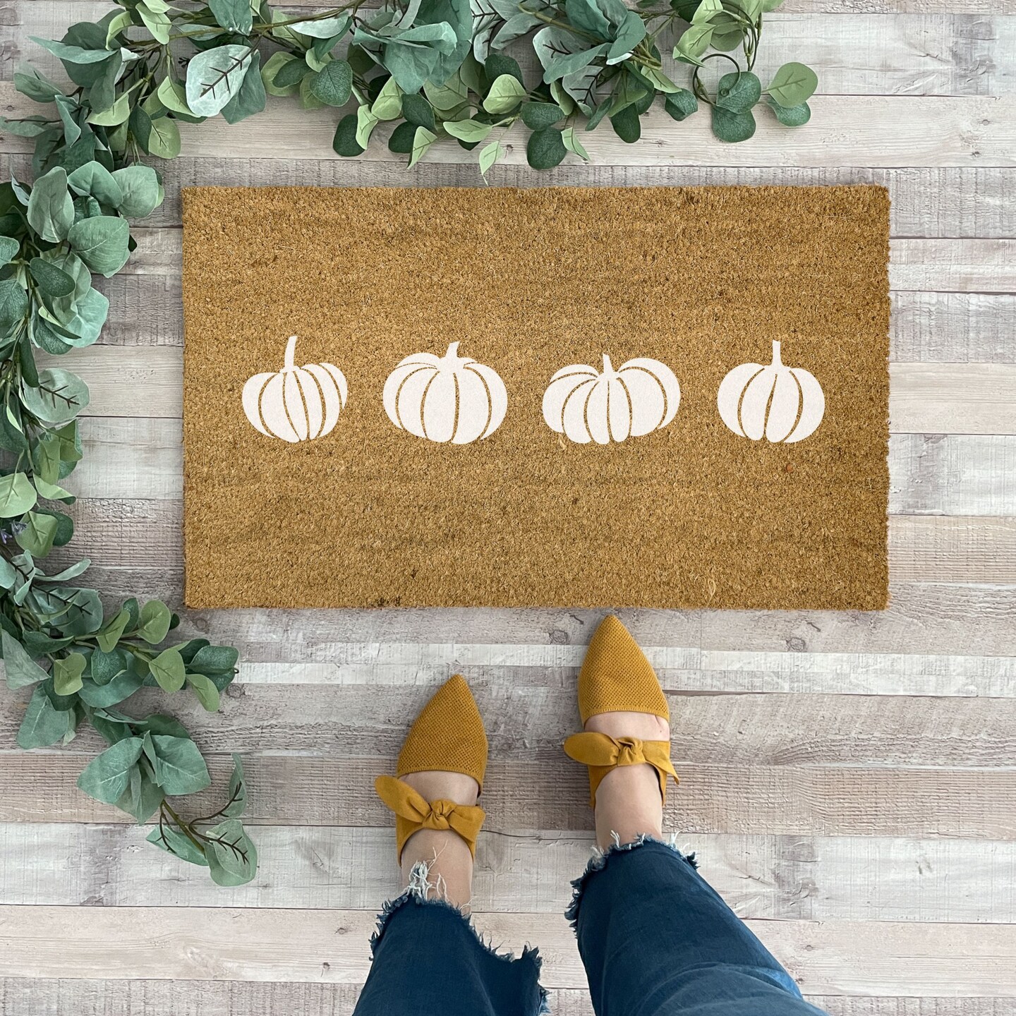 Farm Fresh Pumpkins newest Doormat, Fall Doormat, Custom Doormat, Front Porch Decoration, Fall Farm House Decoration, Autumn Decoration