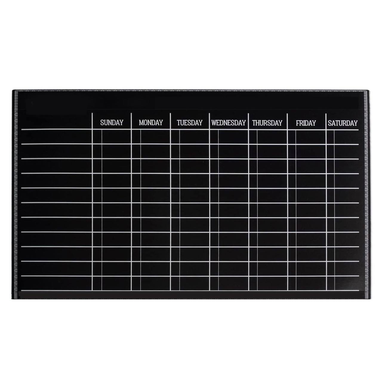 Dry Erase Weekly Сhore Chart Magnetic Daily Reward Chore Board Notepad for Kitchen Fridge for Kids Adults