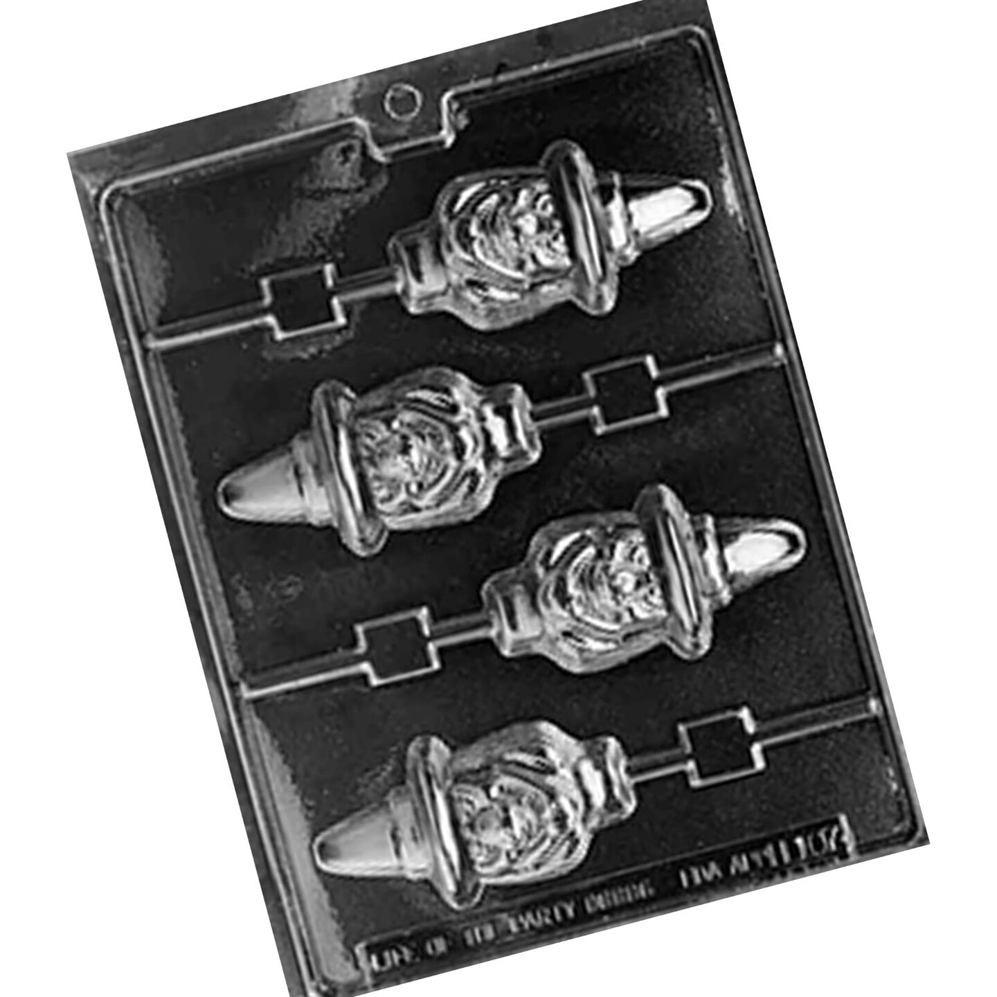 Ugly Witch Lollipop Chocolate Mold for Spooky Halloween Treats