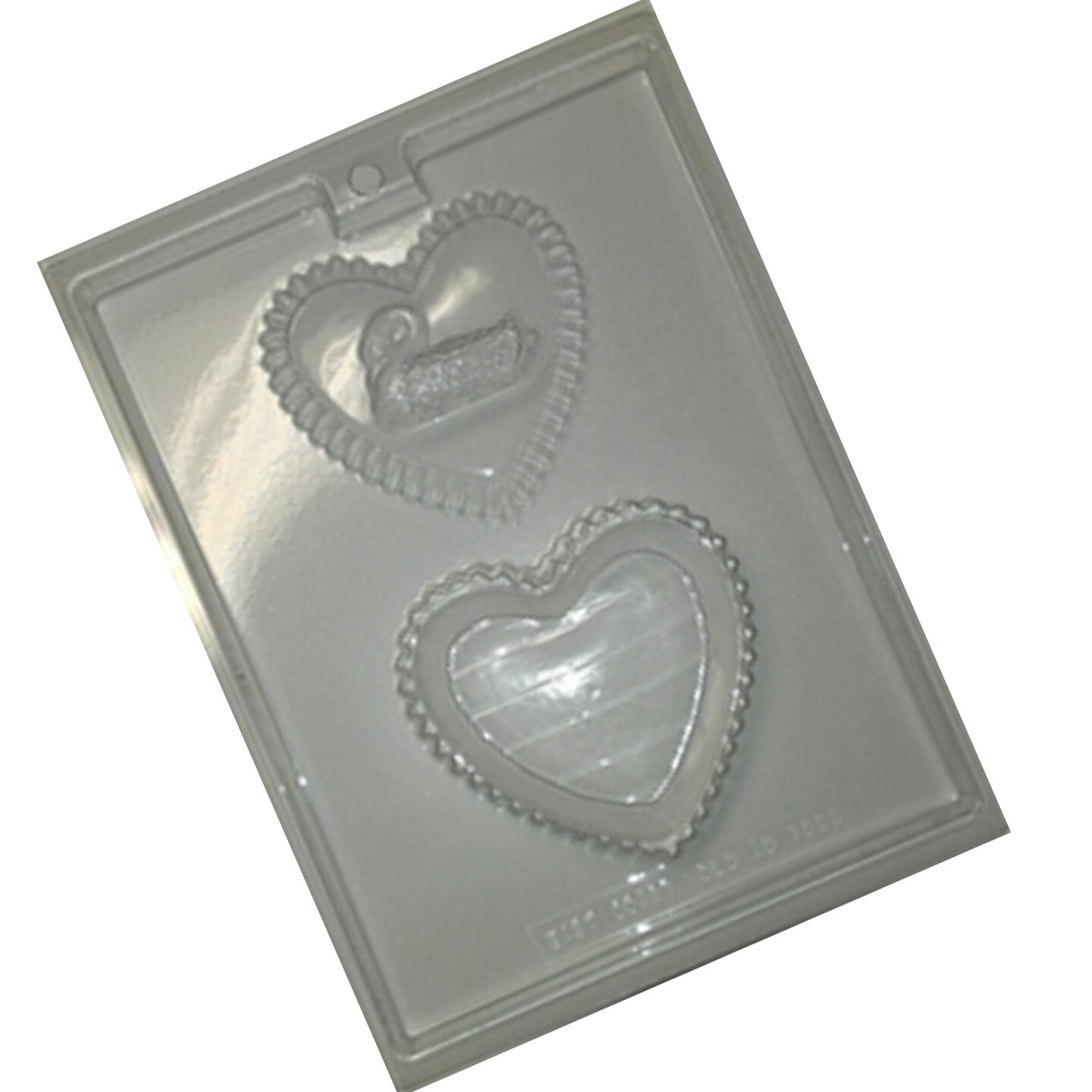 Heart with Swan Box Chocolate Mold for Elegant Treats