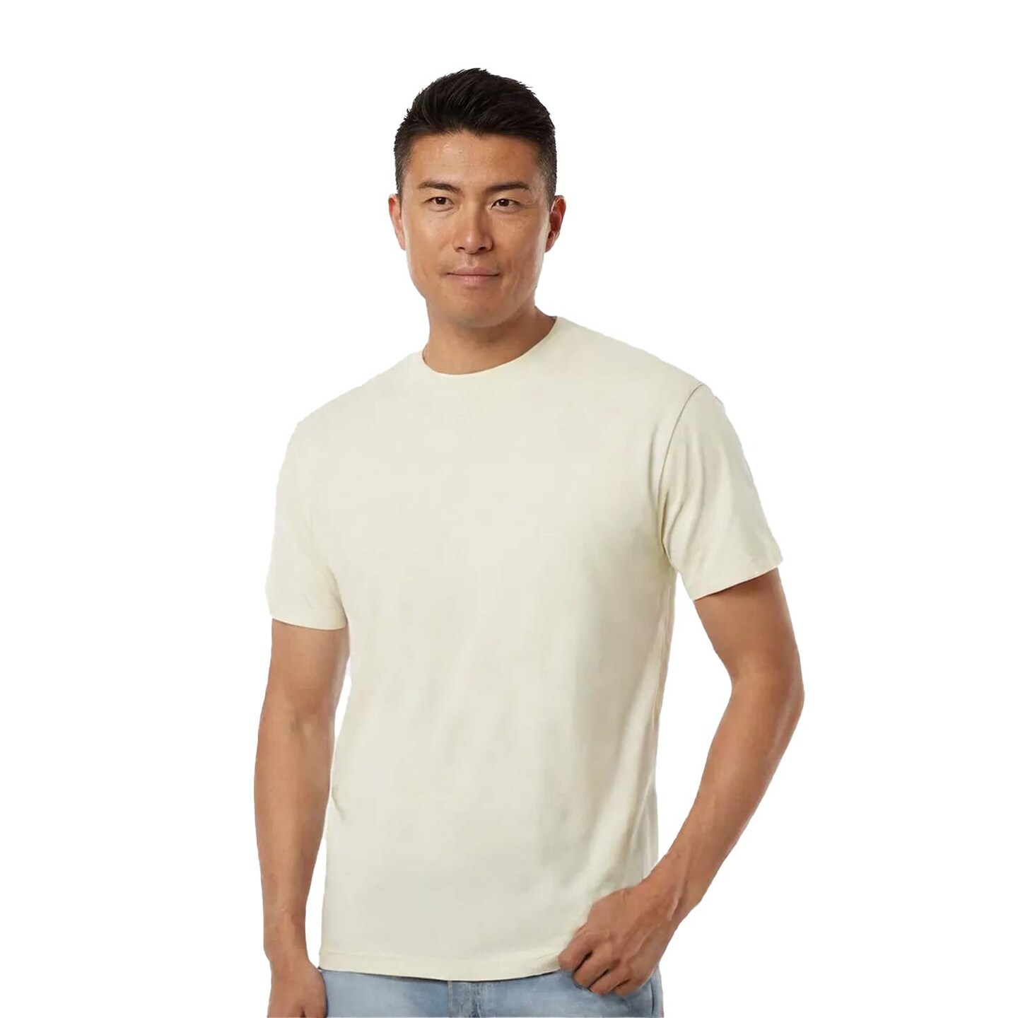 M&O Gold Soft Touch Short Sleeve Crewneck T-Shirt For Everyday Wear