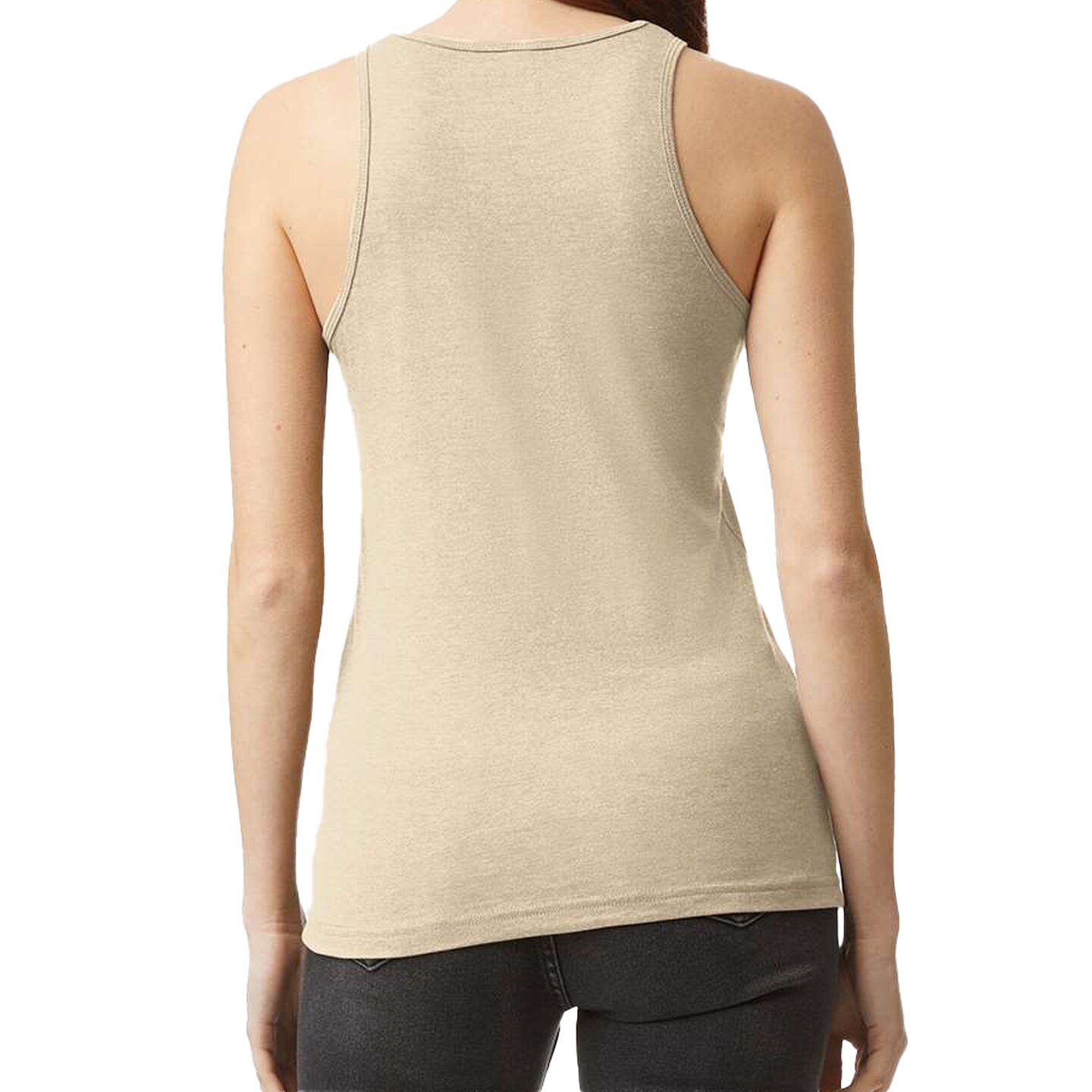 American Apparel Women’s CVC Tank Top, Soft Workout Sleeveless Blanks for DIY Crafting