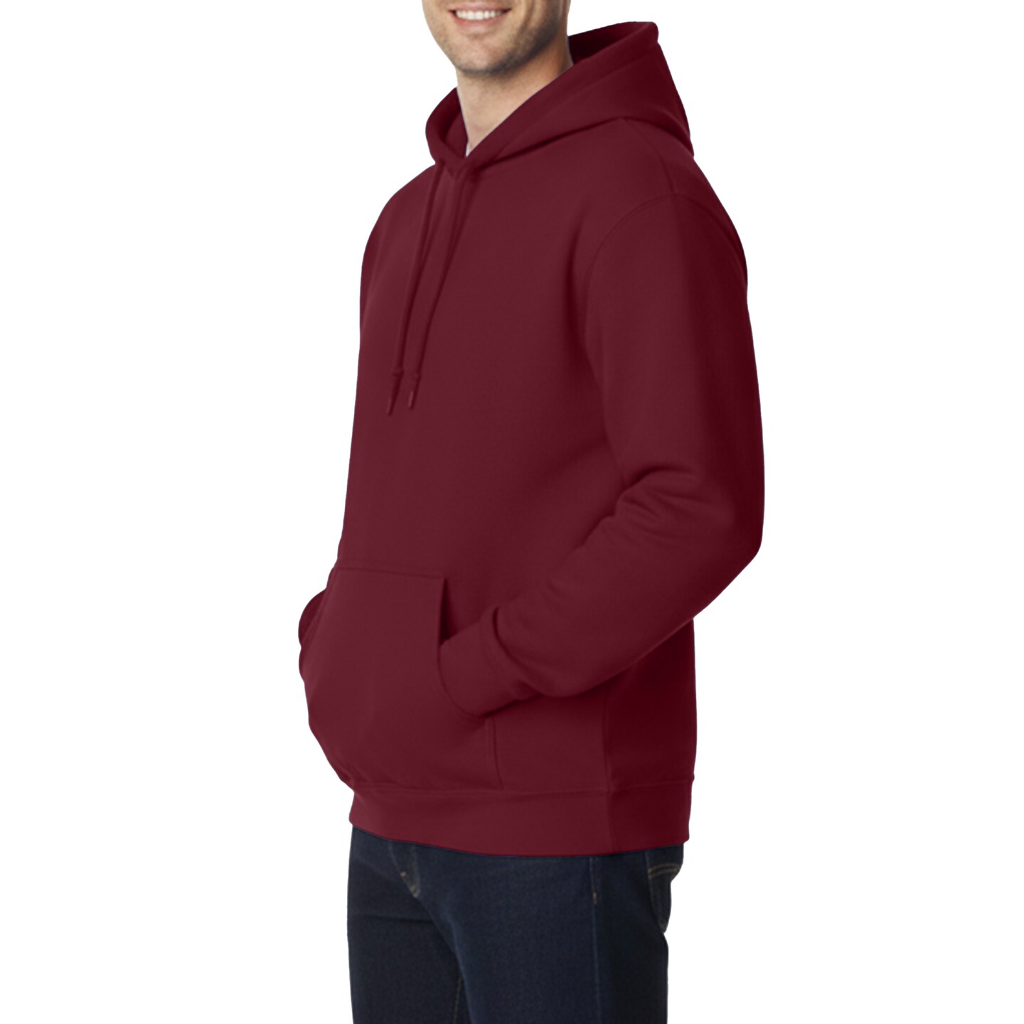 Gildan Unisex Fleece Hooded Sweatshirt 18500, Pullover Hoodie for Arts & Craft