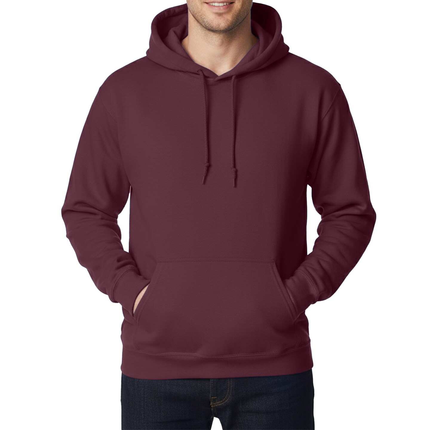 Gildan Unisex Fleece Hooded Sweatshirt 18500, Pullover Hoodie for Arts & Craft