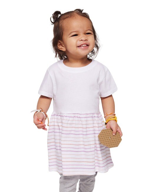 Rabbit Skins&#xAE; Infant Girl&#x27;s Fine Jersey Dress
