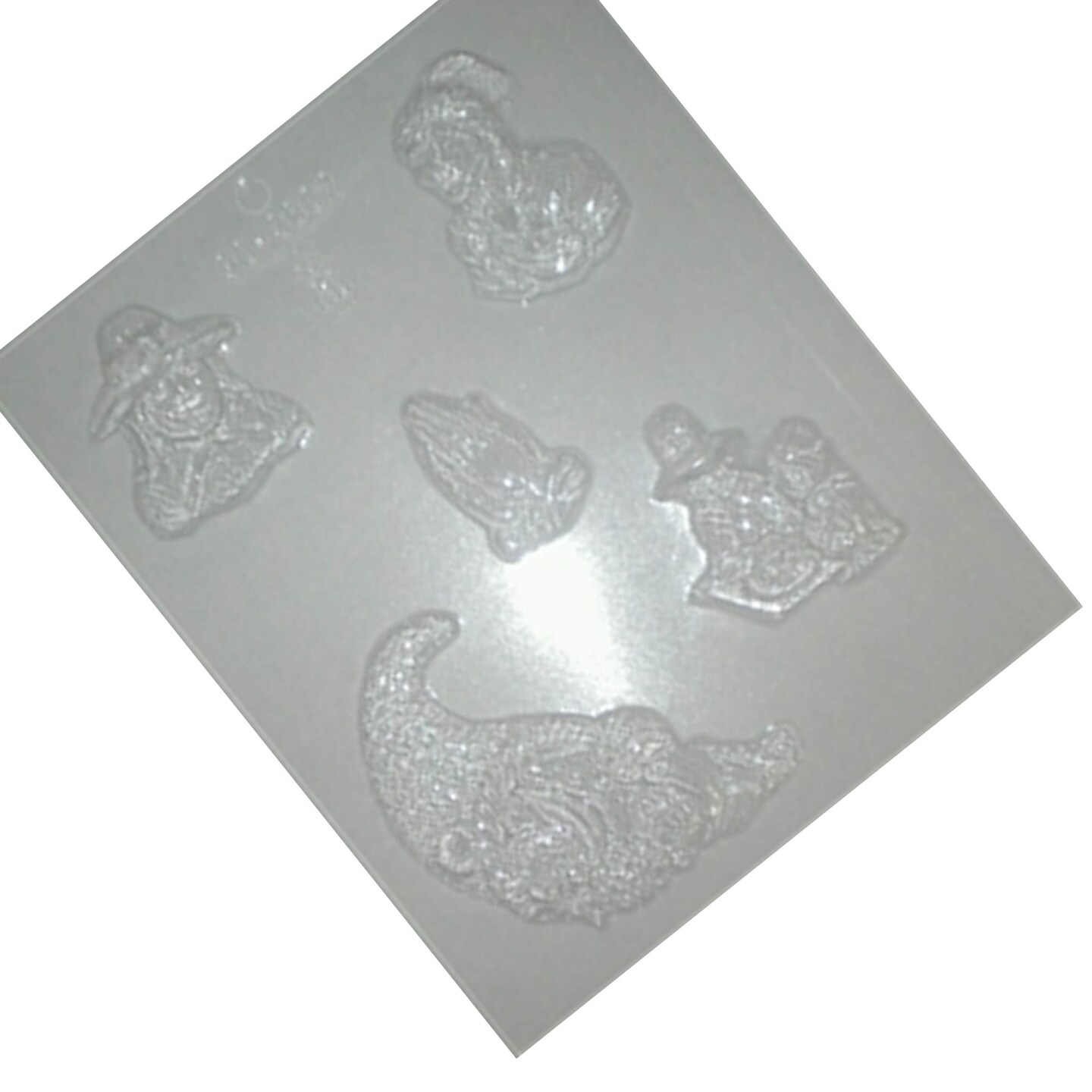 Thanksgiving Assortment Chocolate Mold for Festive Holiday Treats