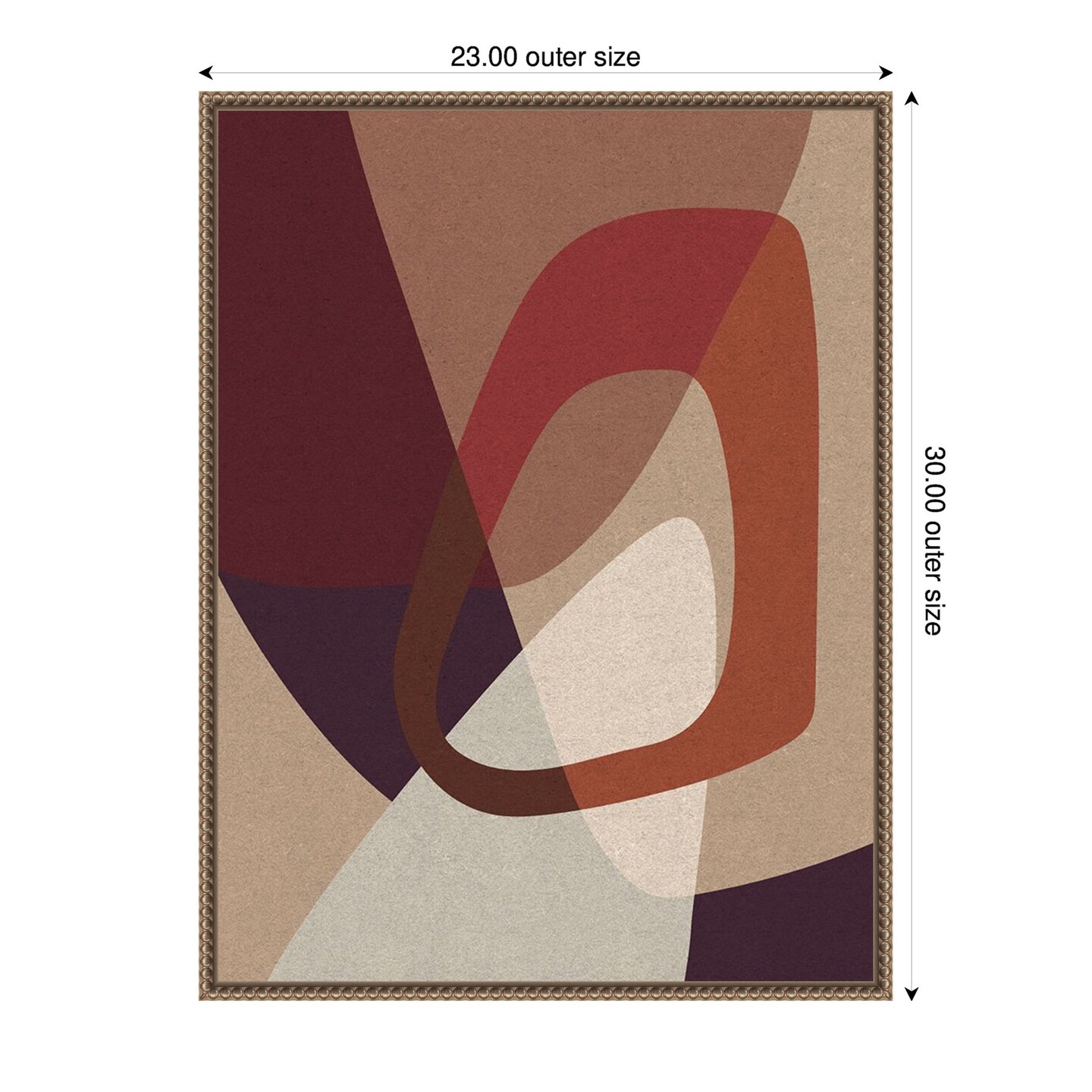 Pictura 1 by Design Fabrikken Framed Canvas Wall Art
