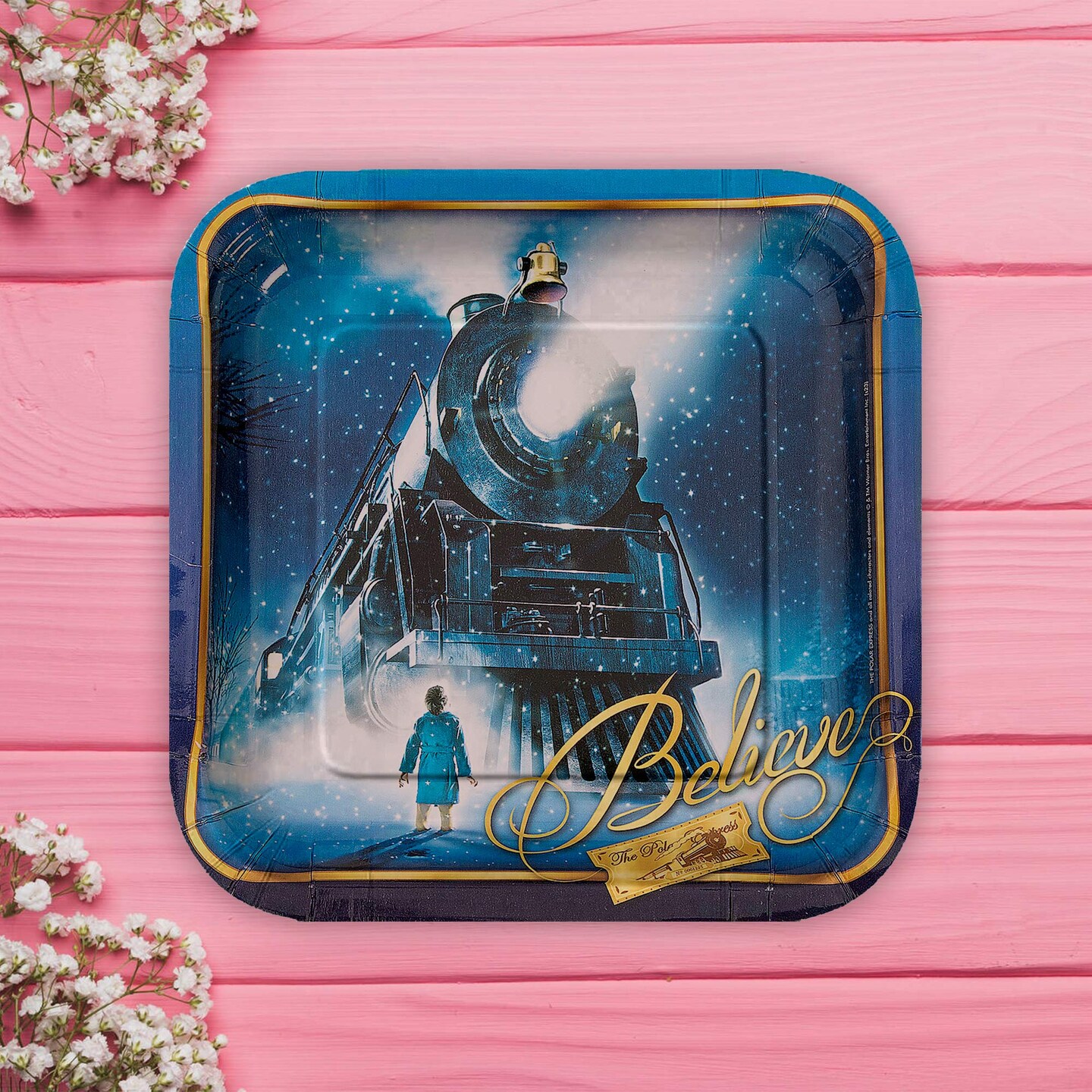 16 Serviettes En Papier Bleu Et Argent 16 Ans - Serviettes