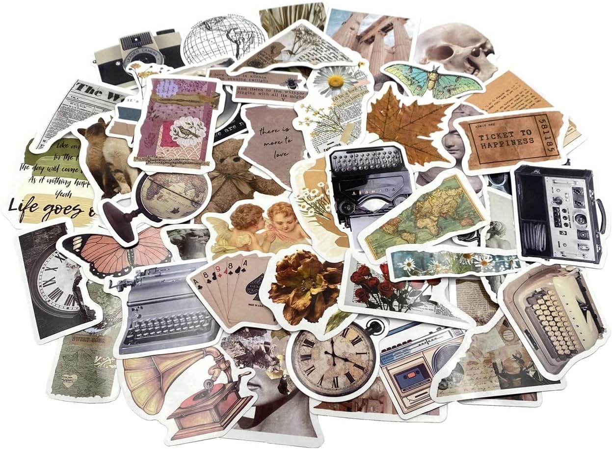 100 Pcs Aesthetic Stickers