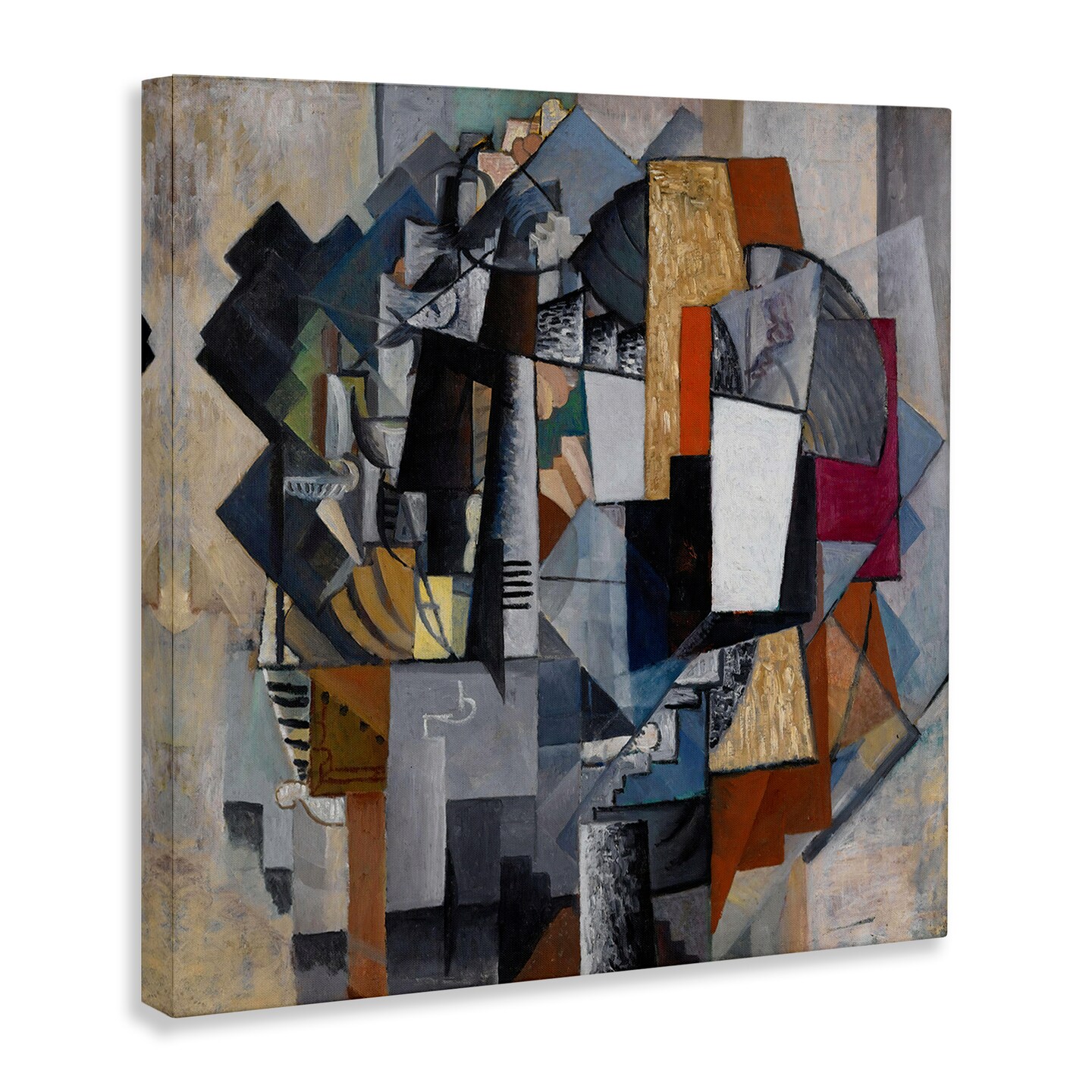 Stupell Industries Classical Abstract Collage Canvas Wall Art Design by one1000paintings