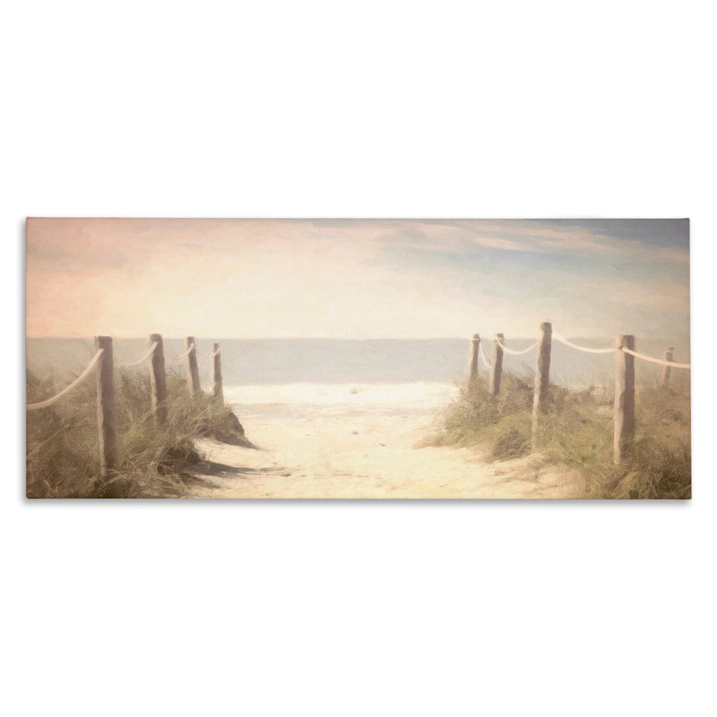 Stupell Industries Dreamy Coastal Walkway Canvas Wall Art Design by Graffi*tee Studios