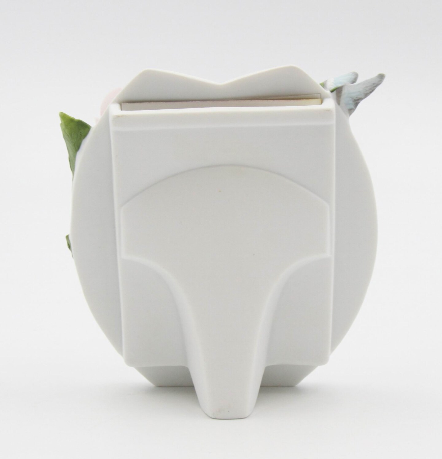 Ceramic Hummingbird with Flower Photo Frame, Home Décor, Gift for Her, Mom, Kitchen Décor, Birdwatcher Gift, Vintage Decor