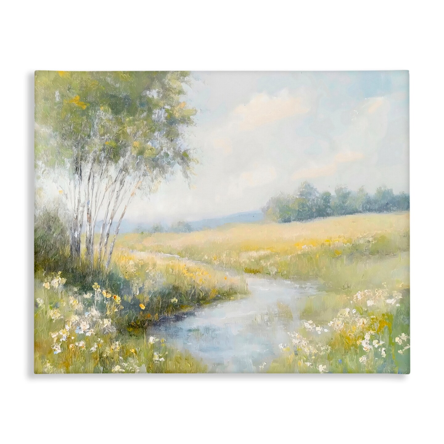 Stupell Industries Tranquil River Stream Canvas Wall Art, design by Creative Studio