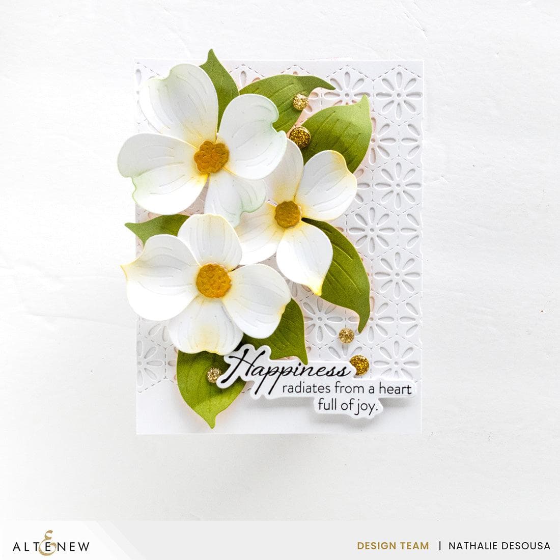 Craft-A-Flower: Flowering Dogwood Layering Die Set